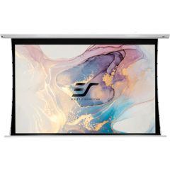 Elite Screens SKT135XHD5-E10 Saker Tab-Tension electric projection screens 135“/16:9/White Elite Screens Projektoru ekrāni uz statīva