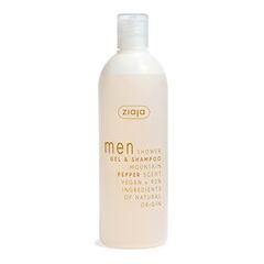 Ziaja Mountain Pepper Men Gel & Shampoo 400ml Smaržas - NESAKĀRTOTS