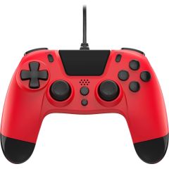 Gioteck VX4 Premium Wired Controller - Red (PS4, PC) spēļu pults ar vadu Spēļu kontrolieri