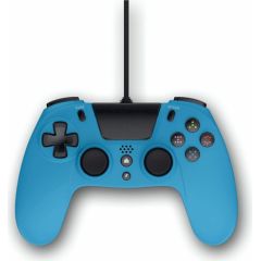 Gioteck VX4 Premium Wired Controller - Blue (PS4, PC) spēļu pults ar vadu Spēļu kontrolieri