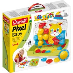 Quercetti Mozaika pixel baby basic 30 elementów Interaktīvās rotaļlietas