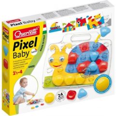 Quercetti Mozaika pixel baby basic 24 elementów Interaktīvās rotaļlietas