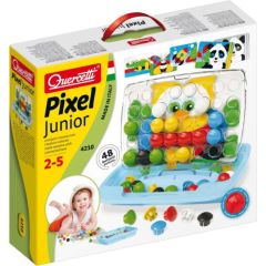 Quercetti Mozaika pixel junior 48 elementów Interaktīvās rotaļlietas