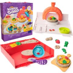 ''Spin Master Toys Far East'' Spin Master Kinetic Sand: Kinetic Sand Σετ Πίτσας (6072551) Interaktīvās rotaļlietas