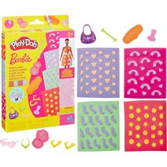 Hasbro Play-Doh: Fashion - Barbie Designer Patterns Packs Flowers And Florals (G1363) Interaktīvās rotaļlietas