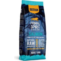 PRIMAL SPIRIT Iberian 70% Salmon – semi-moist dog food – 12 kg Suņu barība