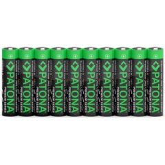 PATONA Premium AAA Micro LR03 – 10x alkaline batteries 1.5V Baterijas un akumulatori