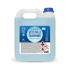 Ziemas vējstiklu mazgāšanas šķidrums -21°C uz metanola bāzes 4L Logu šķidrums