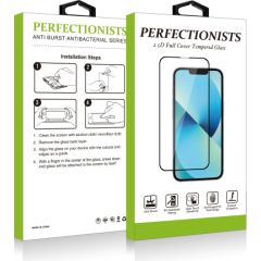 Tempered glass 2.5D Perfectionists Samsung G990 S21 FE 5G black Ekrānu aizsardzība