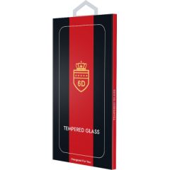 Tempered glass 6D Apple iPhone 12/12 Pro black Ekrānu aizsardzība