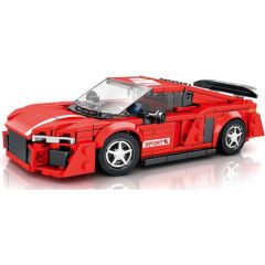 Reobrix Sporta Auto Celtniecības bloku komplekts 413gab. Konstruktori 