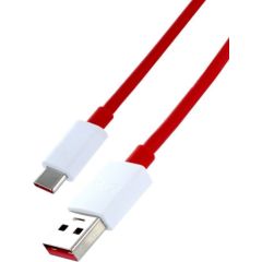 Oneplus   ONEPLUS original cable USB A to Type C 4A D301 1 m red bulk Data USB kabeļi