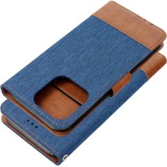 OEM -  JEANS Book for IPHONE 16 Pro Max blue Neoriģinālie Maciņi