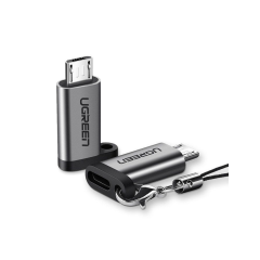 Parveidotājs Ugreen USB-C Female to Micro USB Male Adapter Pelēks Data USB kabeļi
