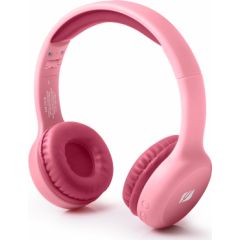 Muse Bluetooth Stereo Kids Headphones M-215BTP Wireless Over-Ear Bluetooth Pink Wireless Austiņas