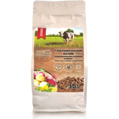 O'Canis Premium sucha karma dla psów wołowina z prosem, ziemniakami i czerwonym burakiem 1,5kg Suņu barība
