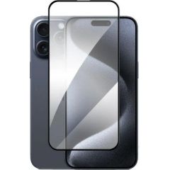 Evelatus Apple  iPhone 15 2.5D Full Cover Glass Anti-Static Light Black Ekrānu aizsardzība