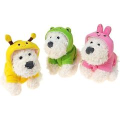 Adar Pies pluszowy w kubraczku MIX Mīkstās rotaļlietas