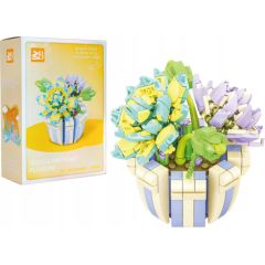 Ramiz Zestaw klocków kreatywnych Kwiaty w kolorowej doniczce 306 el. dla dzieci 6+ EDUKAMP Mašīnas un piederumi