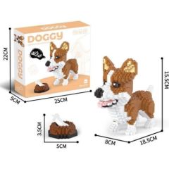 Ramiz Zestaw Klocków 1200el. Welsh Corgi EDUKAMP Mašīnas un piederumi