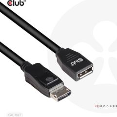 CABLE DP TO DP 2M/M/F CAC-1022 CLUB3D HDMI vadi