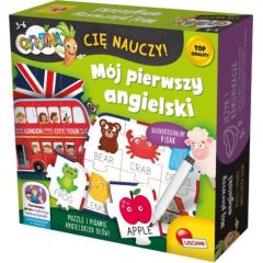 Lisciani Gra edukacyjna carotina mój pierwszy angielski Galda spēles