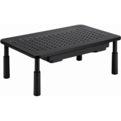 Monitora statīvs Gembird Adjustable Monitor Stand with Drawer TV un monitoru stiprinājumi, kronšteini