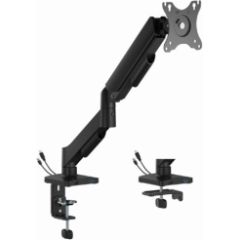 Monitora stiprinājums Gembird 17”-32” Adjustable desk display mounting arm USB TV un monitoru stiprinājumi, kronšteini