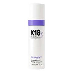 K18 AirWash Dry Shampoo - Suchý šampon pro objem vlasů 118ml Smaržas - NESAKĀRTOTS