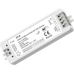 Skydance V1-F Fade-in Fade-out LED Dimmer, 12-48V, 1x 8A, Push-Dimm Viedās lampas un spuldzes