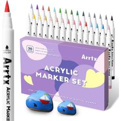 Акриловые маркеры ARRTX, 30 цвета Mаркеры
