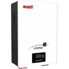 Аккумулятор MUST LiFePO4 51.2V, 100Ah UPS стабилизаторы напряжения