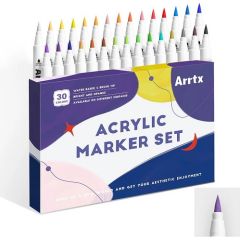 Акриловые маркеры ARRTX, 30 цвета Mаркеры