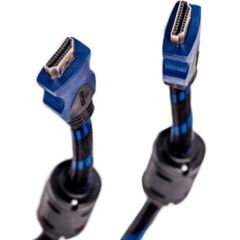 Cable HDMI - HDMI, 1.5m, 1.4 ver., Nylon HDMI vadi