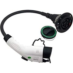 Electric Car Cable Adapter Duosida, Type 1 (Female) - Type 2 (Male) Elektro Auto lādēšanas piederumi