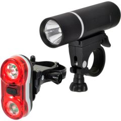 Apgaismojuma komplekts 2K JY-246 3W + JY-596 Velo lukturi