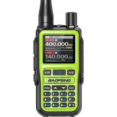 Baofeng UV-5R EU MINI USB-C Bluetooth VHF UHF Aviation Band Green Walkie-Talkie Rācijas