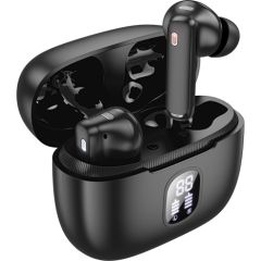 Wireless headphones Borofone FQ7 ANC+ENC black Austiņas