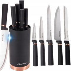 Nažu komplekts ar statīvu, 6 gab., 7625, Kamille Naži