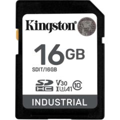 Kingston SDHC/SDXC SD Flash Memory Card 16 GB Black Atmiņas kartes micro SD SDHC