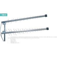Antenna ISKRA P-60 5G U-MIMO +RG59 2x10m+2xSMA Silver Aудио-видео