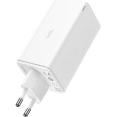 Wall charger Baseus GaN6 Pro 2xUSB-C + 2xUSB, 100W (white) Jaunumi - Datori