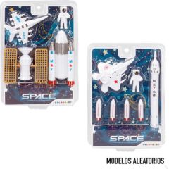 Speed & Go Kosmosa kuģa komplekts plastmasas dažādas CB45967 Lelles