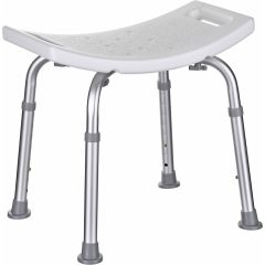 Actionmed Taisnstūrveida dušas taburete ar regulējamu augstumu Cits aprīkojums, palīglīdzekļi, rezerves daļas