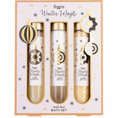 Accentra Winter Magic Vanilla Musk Bath Care Set - Dárková sada koupelové péče Ķermeņa kosmētika