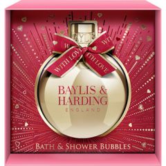 Baylis & Harding Midnight Cherry Bath & Shower Bubbles - Pěna do koupele 250ml Smaržas - NESAKĀRTOTS