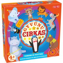 TACTIC Игра «Цирк животных» (литовский) Galda spēles