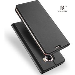 Dux Ducis Premium Magnet Case Grāmatveida Maks Telefonam Apple iPhone 11 Pro Max Pelēks Neoriģinālie Maciņi