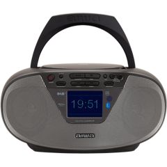AIWA boombox sistēma ar bluetooth un TFT-LCD displeju, melns - BBTU-500DAB/BK Jaunumi - Audio-Video