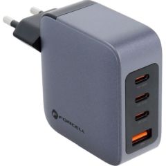 Forcell VT-46 Lādētājs 3xType C + USB QC4.0 100W Telefonu lādētāji 220v